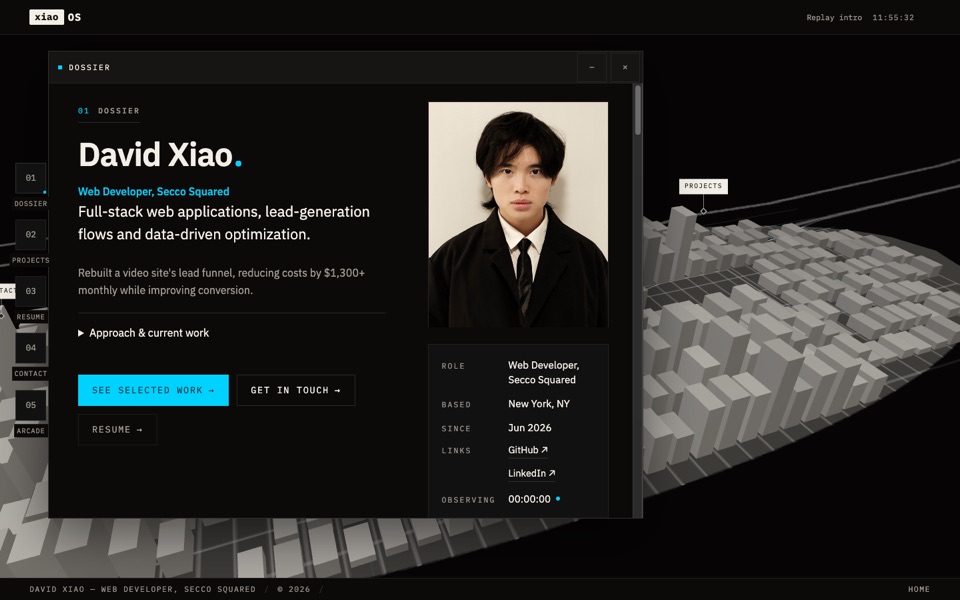 Personal Portfolio — preview